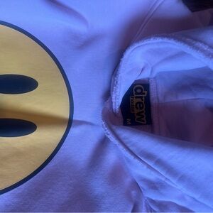 Drew sweatshirt size medium. Pink